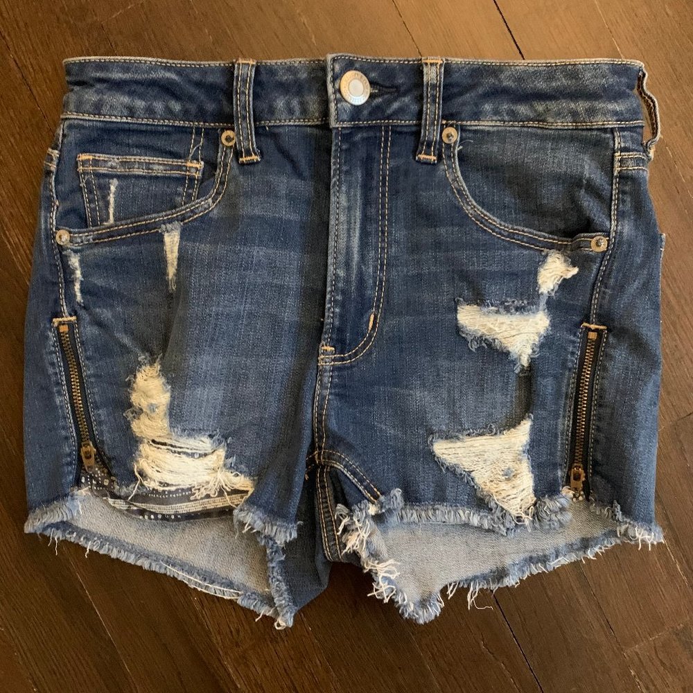 American Eagle Super Stretch Super Hi Rise Short